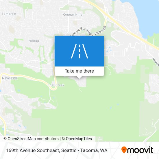 169th Avenue Southeast map