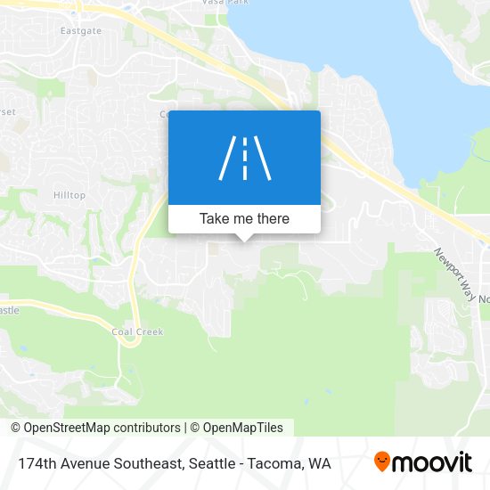 174th Avenue Southeast map