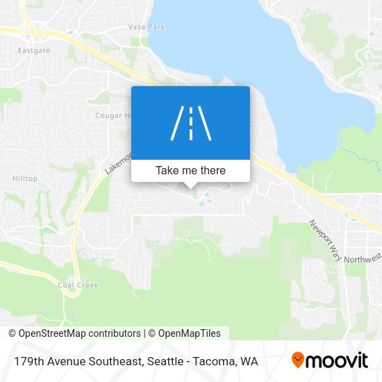 179th Avenue Southeast map