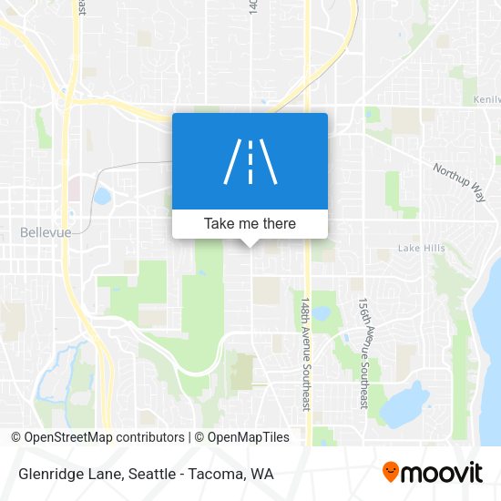 Glenridge Lane map
