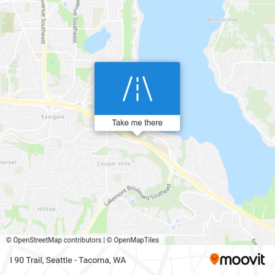 I 90 Trail map
