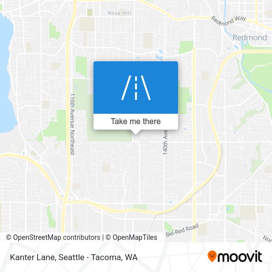 Kanter Lane map
