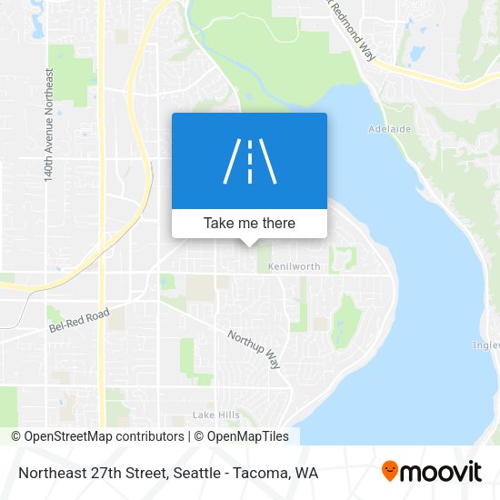 Mapa de Northeast 27th Street