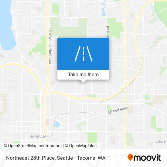 Mapa de Northeast 28th Place