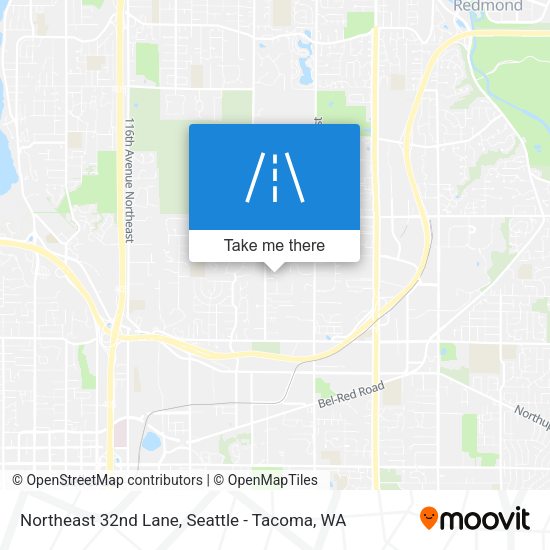 Mapa de Northeast 32nd Lane