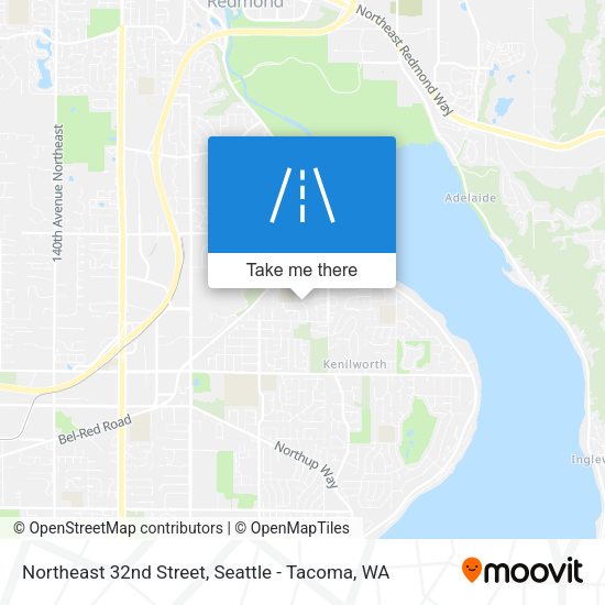 Mapa de Northeast 32nd Street