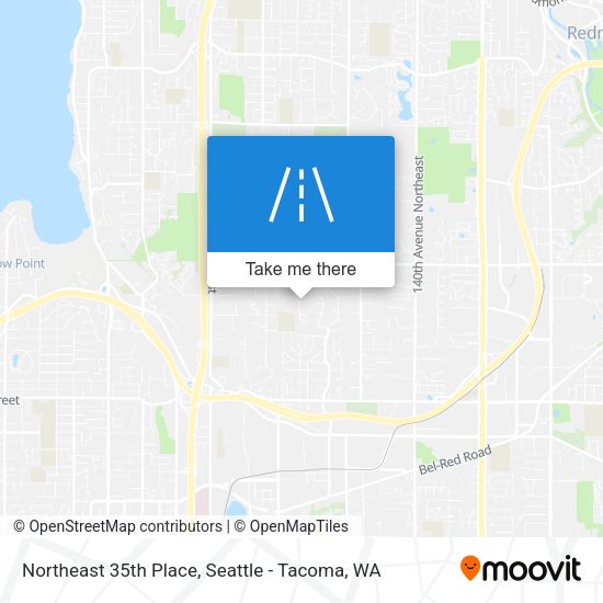 Mapa de Northeast 35th Place
