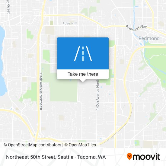 Mapa de Northeast 50th Street