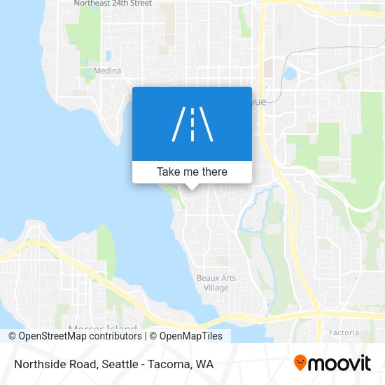 Northside Road map
