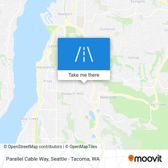 Parallel Cable Way map
