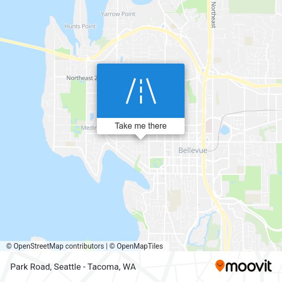 Park Road map