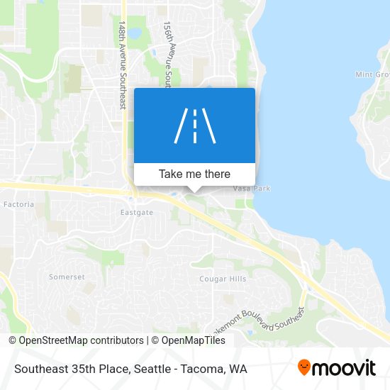 Mapa de Southeast 35th Place