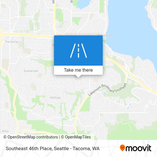 Mapa de Southeast 46th Place