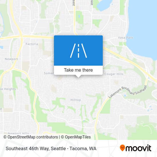 Southeast 46th Way map