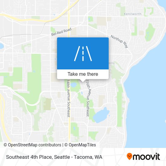 Mapa de Southeast 4th Place