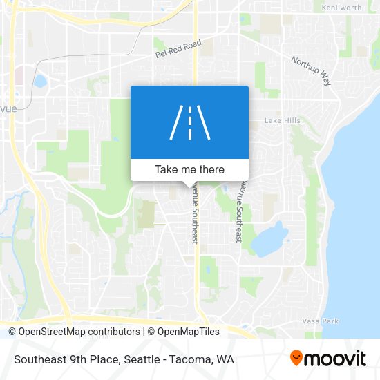 Mapa de Southeast 9th Place