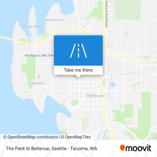 Mapa de The Park In Bellevue
