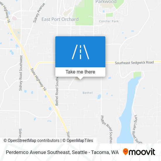 Perdemco Avenue Southeast map