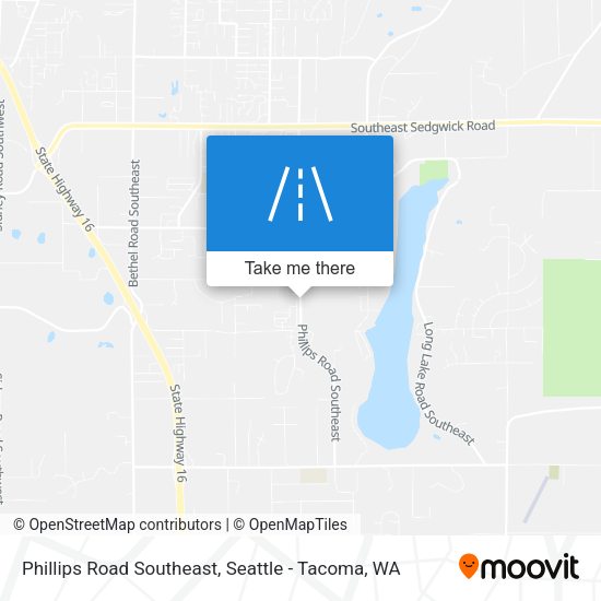 Mapa de Phillips Road Southeast
