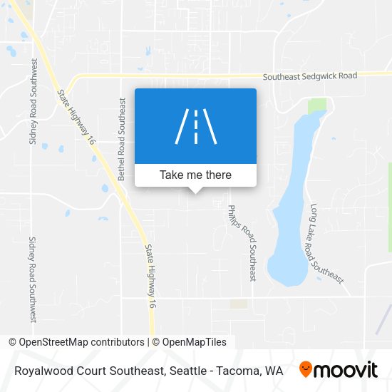 Mapa de Royalwood Court Southeast