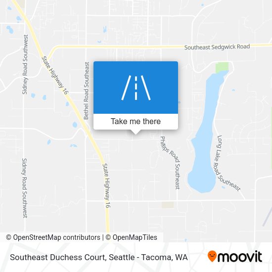 Southeast Duchess Court map
