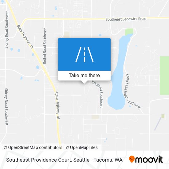 Mapa de Southeast Providence Court