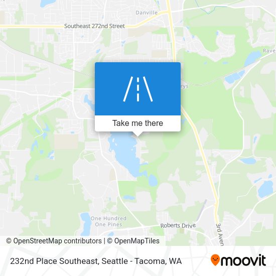 Mapa de 232nd Place Southeast