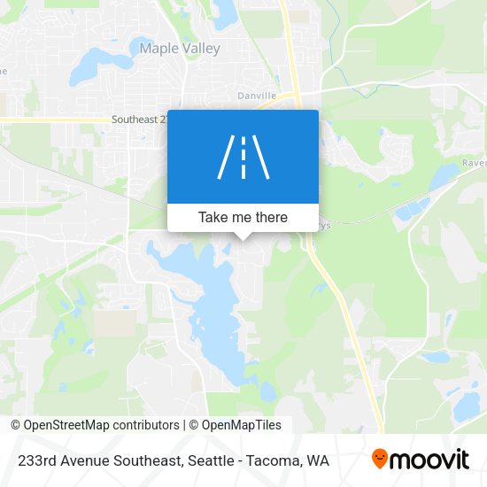 233rd Avenue Southeast map