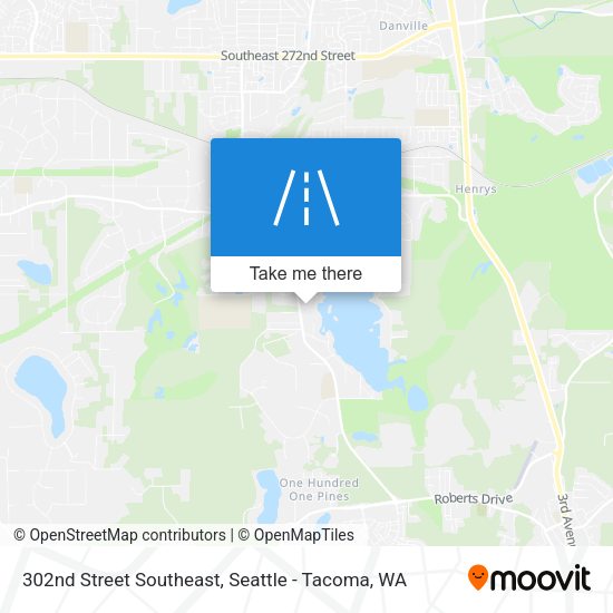 Mapa de 302nd Street Southeast
