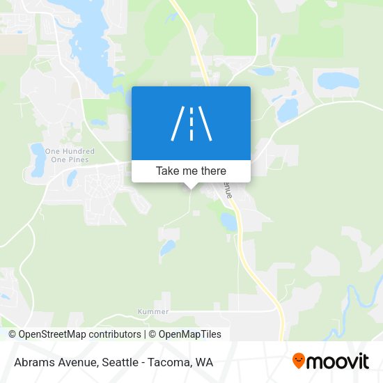 Abrams Avenue map