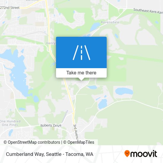Cumberland Way map