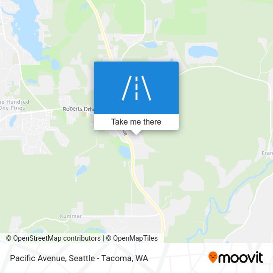 Pacific Avenue map