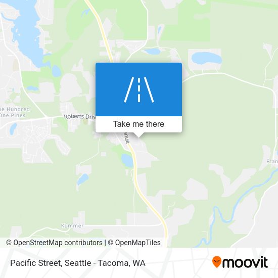 Pacific Street map