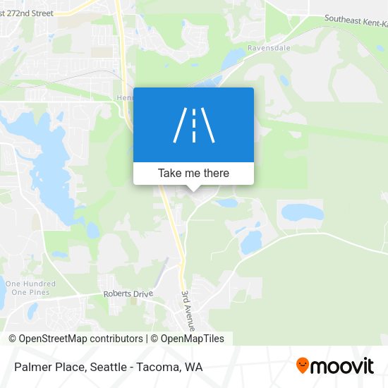 Palmer Place map