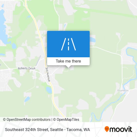 Southeast 324th Street map
