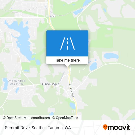 Summit Drive map