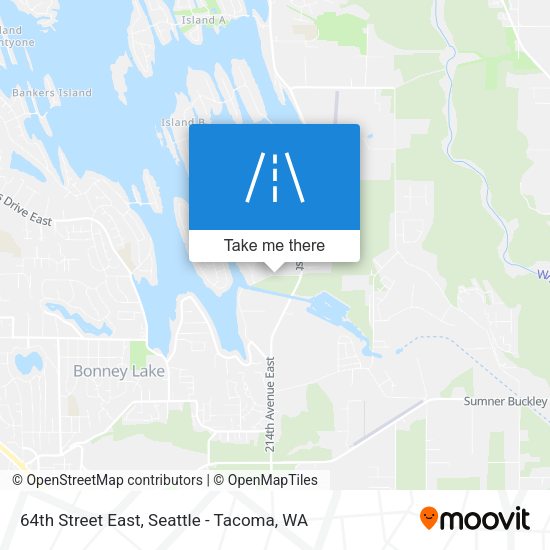 Mapa de 64th Street East