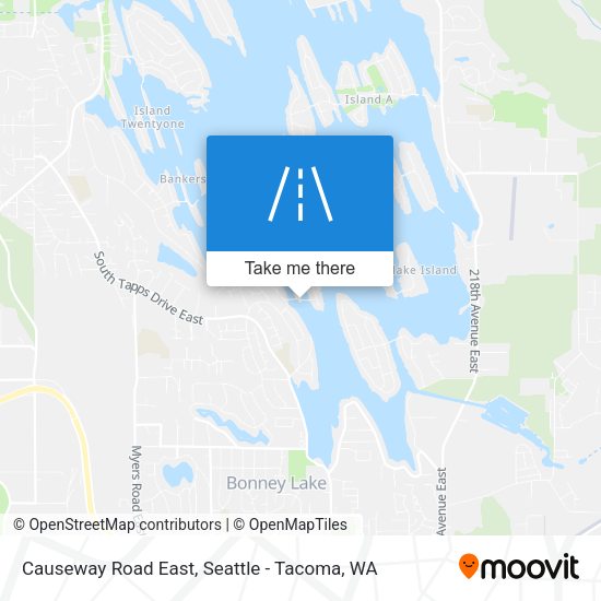 Causeway Road East map