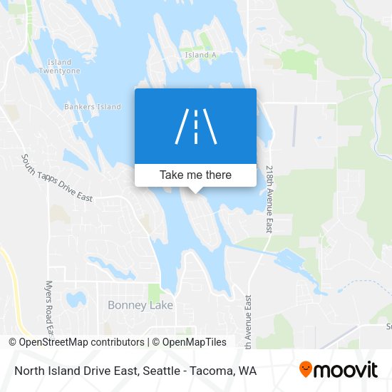 North Island Drive East map