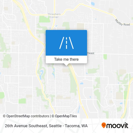 Mapa de 26th Avenue Southeast