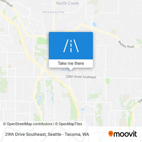 Mapa de 29th Drive Southeast