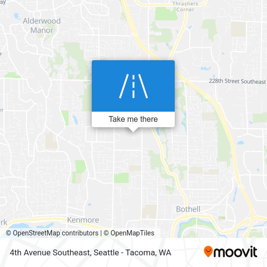Mapa de 4th Avenue Southeast