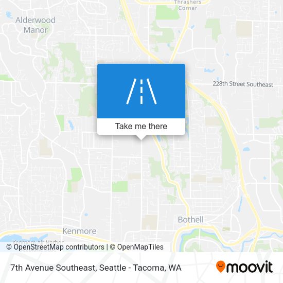 Mapa de 7th Avenue Southeast