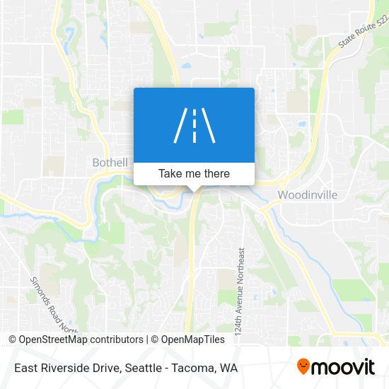 Mapa de East Riverside Drive