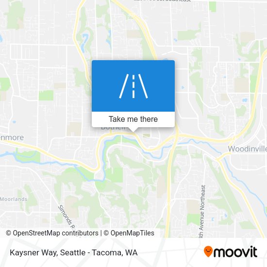 Kaysner Way map