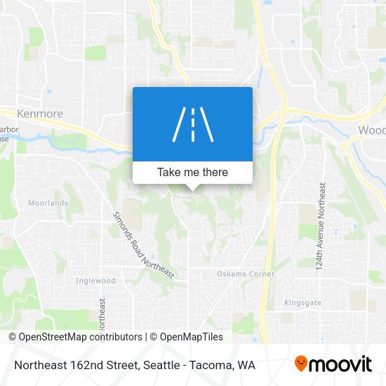 Mapa de Northeast 162nd Street