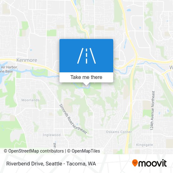 Mapa de Riverbend Drive