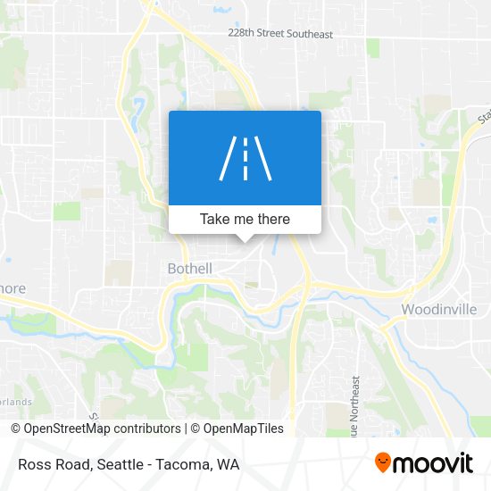 Ross Road map