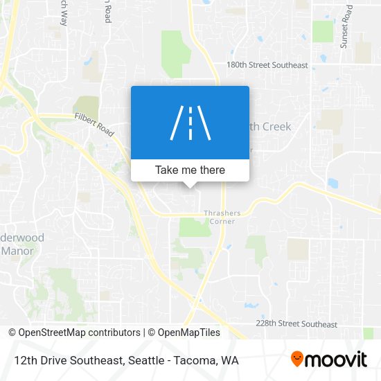 Mapa de 12th Drive Southeast
