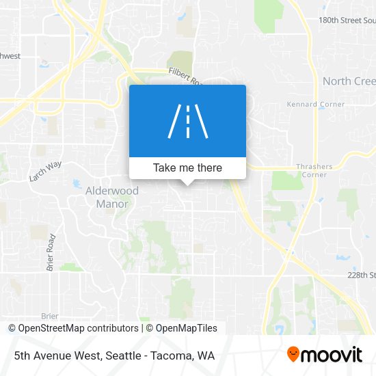 Mapa de 5th Avenue West